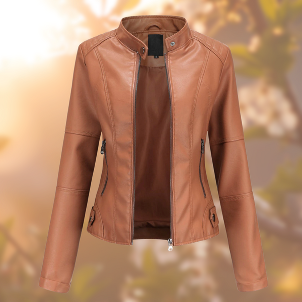 Sarah™ Die modische und einmalige Lederjacke