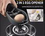 EggTastic - Multifunktionaler 2-in-1-Eieröffner – Super tolles Eierschläger-Werkzeug [Letzter Tag Rabatt]