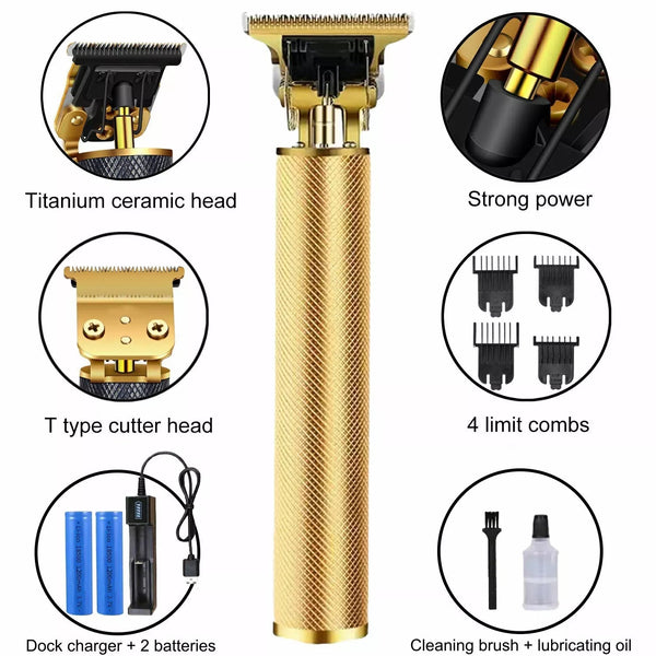 🔥 50% RABATT | GroomX™ Profi-Haartrimmer – Für Bart, Haare & Konturen