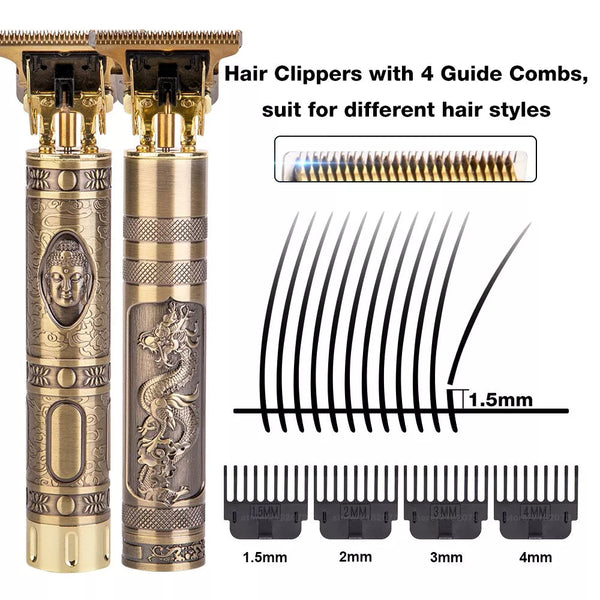 🔥 50% RABATT | GroomX™ Profi-Haartrimmer – Für Bart, Haare & Konturen
