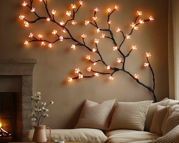 PetalGlow™ | LED-Kirschblüten-Lichterkette – Romantische Beleuchtung für Zuhause & Garten