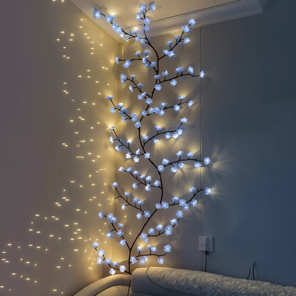 PetalGlow™ | LED-Kirschblüten-Lichterkette – Romantische Beleuchtung für Zuhause & Garten