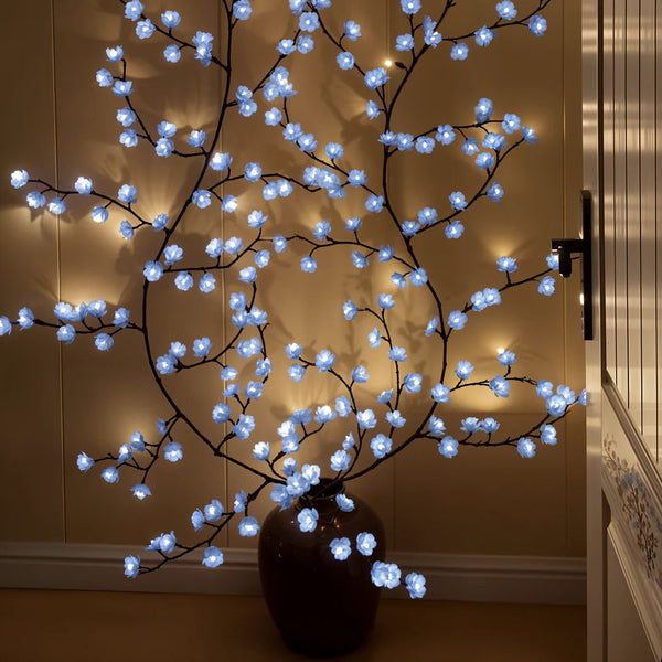 PetalGlow™ | LED-Kirschblüten-Lichterkette – Romantische Beleuchtung für Zuhause & Garten