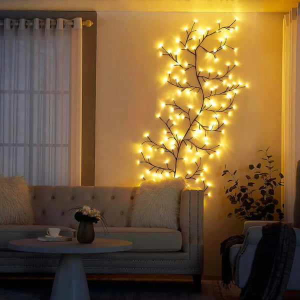 PetalGlow™ | LED-Kirschblüten-Lichterkette – Romantische Beleuchtung für Zuhause & Garten