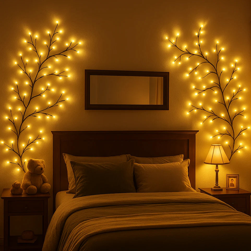 PetalGlow™ | LED-Kirschblüten-Lichterkette – Romantische Beleuchtung für Zuhause & Garten