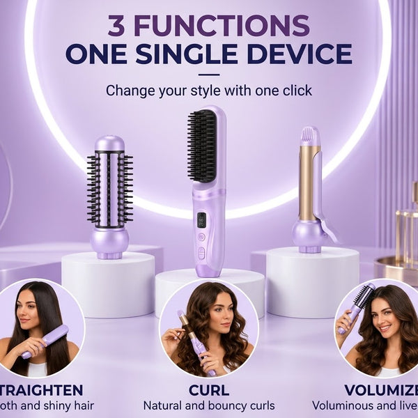 HaarZauber™ Kabelloser 3-in-1 Haarstyler