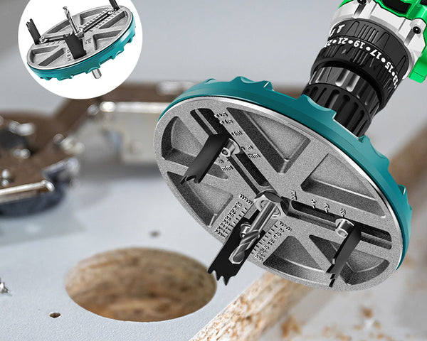 EasyHole™ - Verstellbare Lochsäge für die Holzbearbeitung