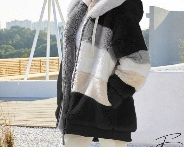 Stephanie™ Oversized Fleece-Jacke