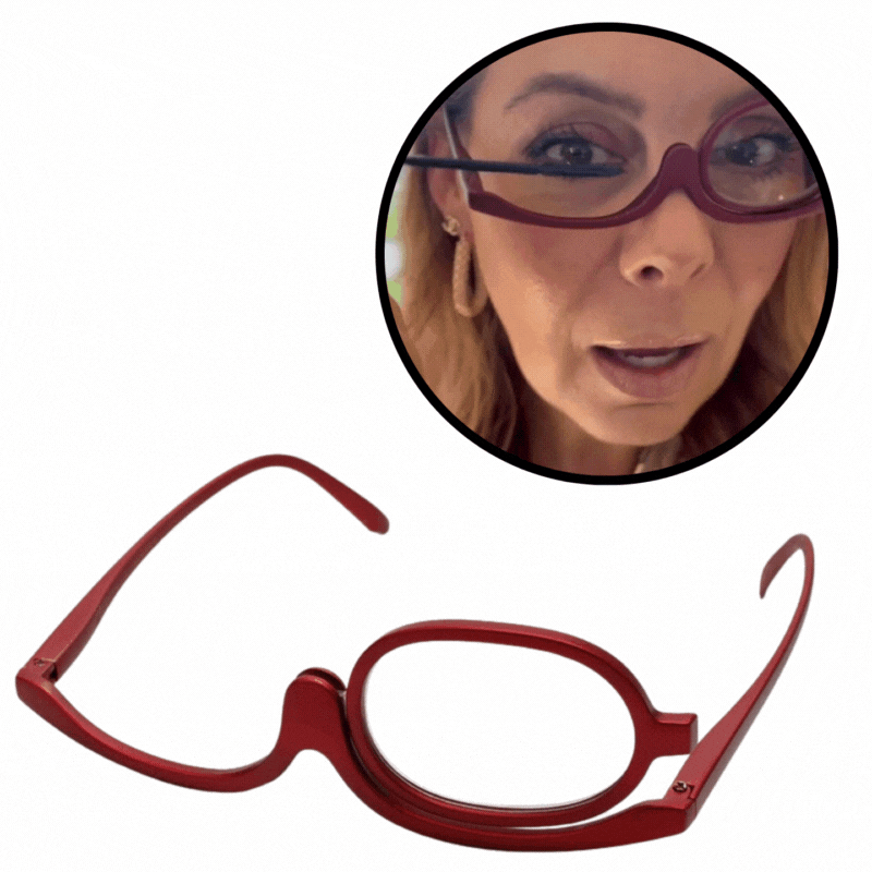 GlamLens™ Stilvolle Makeup-Lesebrille für klare Sicht