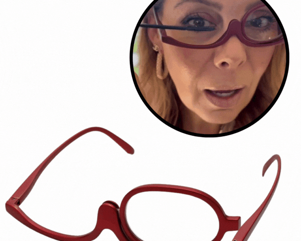 GlamLens™ Stilvolle Makeup-Lesebrille für klare Sicht