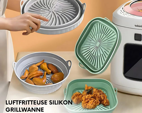 FlexiPan™ - Silikon-Grillpfanne für Heißluftfritteusen [Letzter Tag Rabatt]
