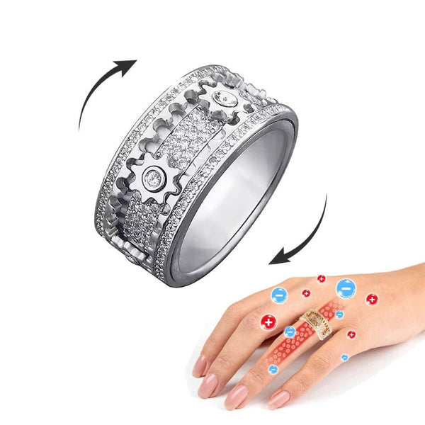 Cubictwirl™ - Geometrischer Ring Gegen Angstzustände (50% RABATT)