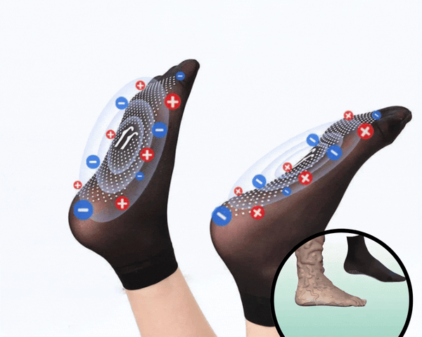 FlexSocken™ Ionic Body Stretch Socken (1+2 frei)