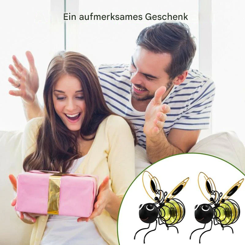 LumiBee™ Solar-Gartenleuchte | Warmes Licht & charmante Abendstimmung