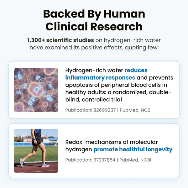 HydraVive™ Wasserstoff-Wasserflasche – Für Frischere Hydration & Mehr Wohlbefinden