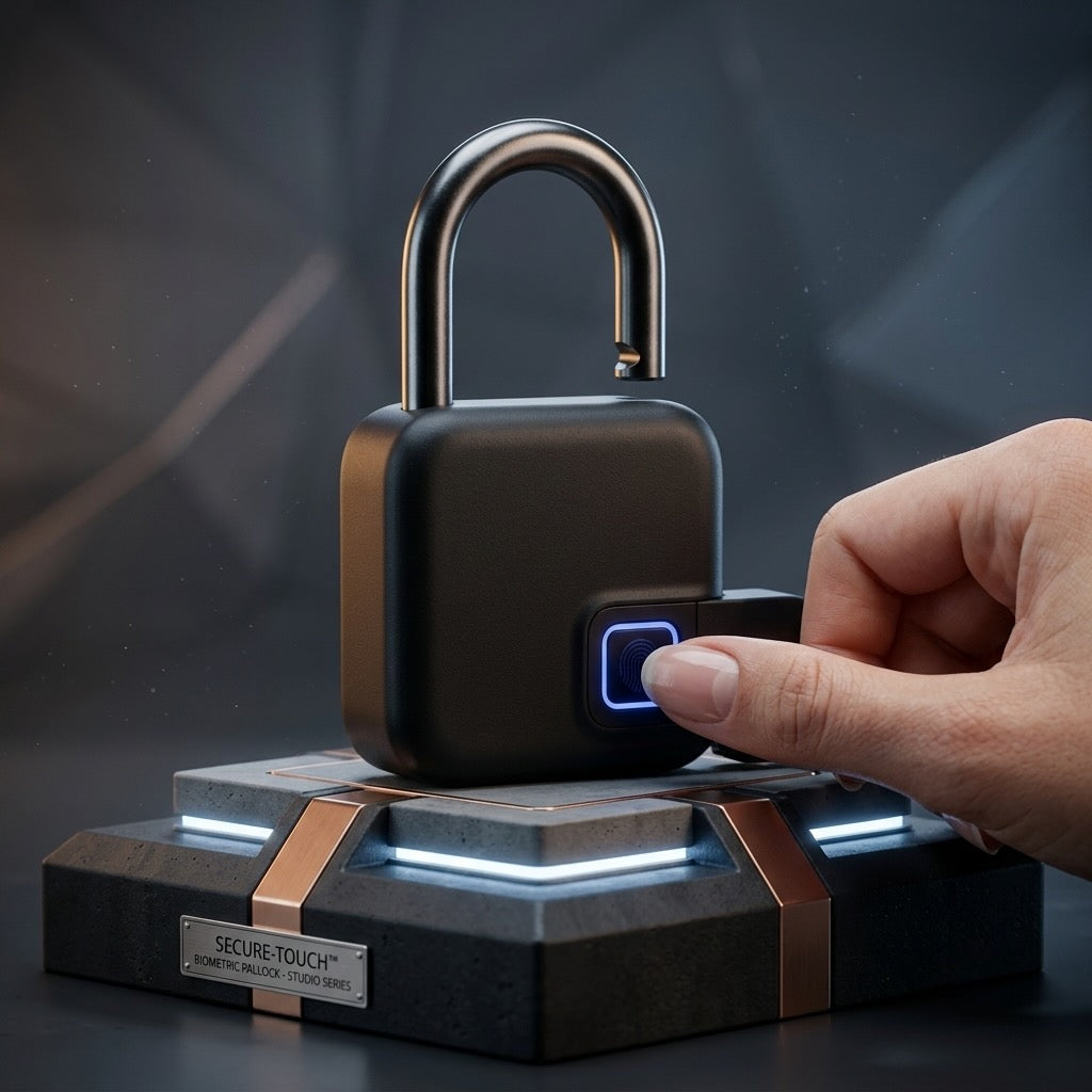 Keyora™ Fingerprint-Schloss – Schlüsselloser & wetterfester Zugang