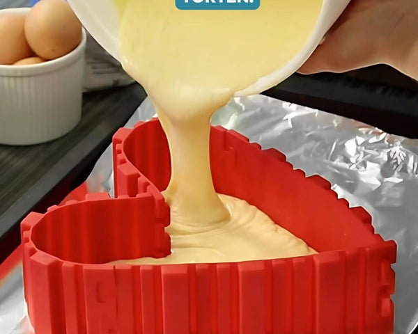 2+2 GRATIS | BakeArt™ - Silikon Kuchen Form DIY