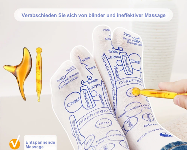 ReflexEase™ Physiotherapie Massage Socken