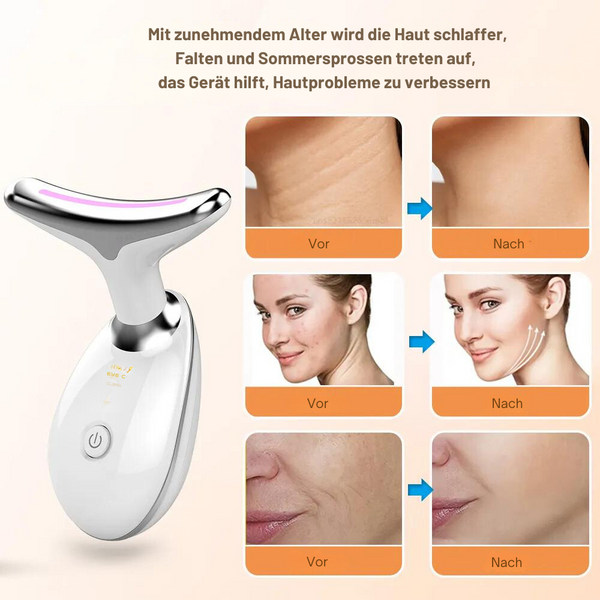 VerjüngungsKur™ Nacken- und Gesichtsmassagegerät