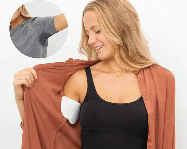 50% Rabatt | SweatPad™ - Die ultimativen Schweißflecken-Schutzpads!