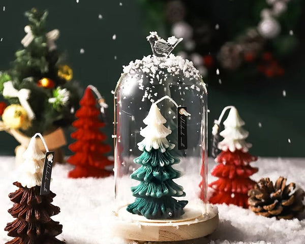TreeEssence - Duftende Weihnachtsbaumkerze [Letzter Tag Rabatt]