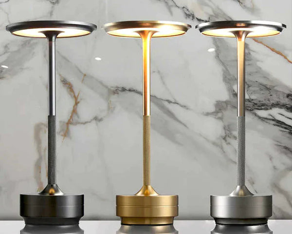 50% RABATT | LuminousLuxe - Wiederaufladbare Tischlampe
