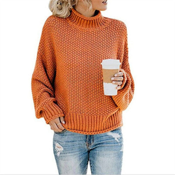 June™ Rollkragenpullover gestrickt