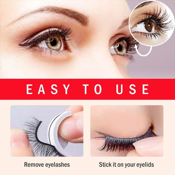 Ree™ Wiederverwendbare selbstklebende und waschbare Falsh-Wimpern