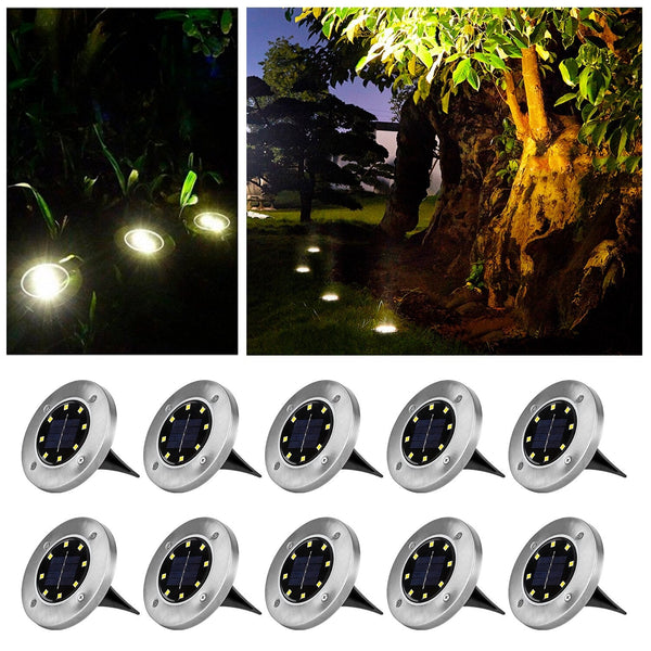 1+1 GRATIS | GroundLumina - Wasserdichte LED-Untergrundlampen für den Außenbereich [Letzter Tag Rabatt]