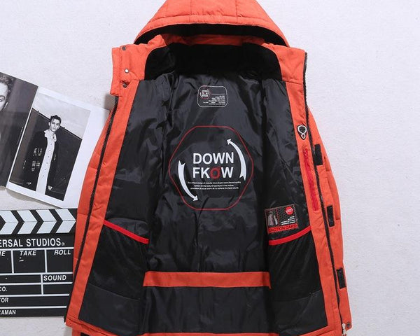 FrostGuard™ | dicke Pufferjacke mit Kapuze