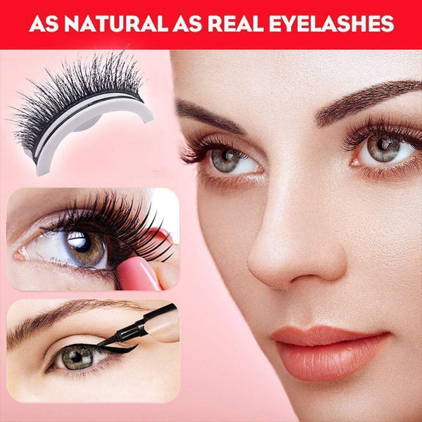 Ree™ Wiederverwendbare selbstklebende und waschbare Falsh-Wimpern