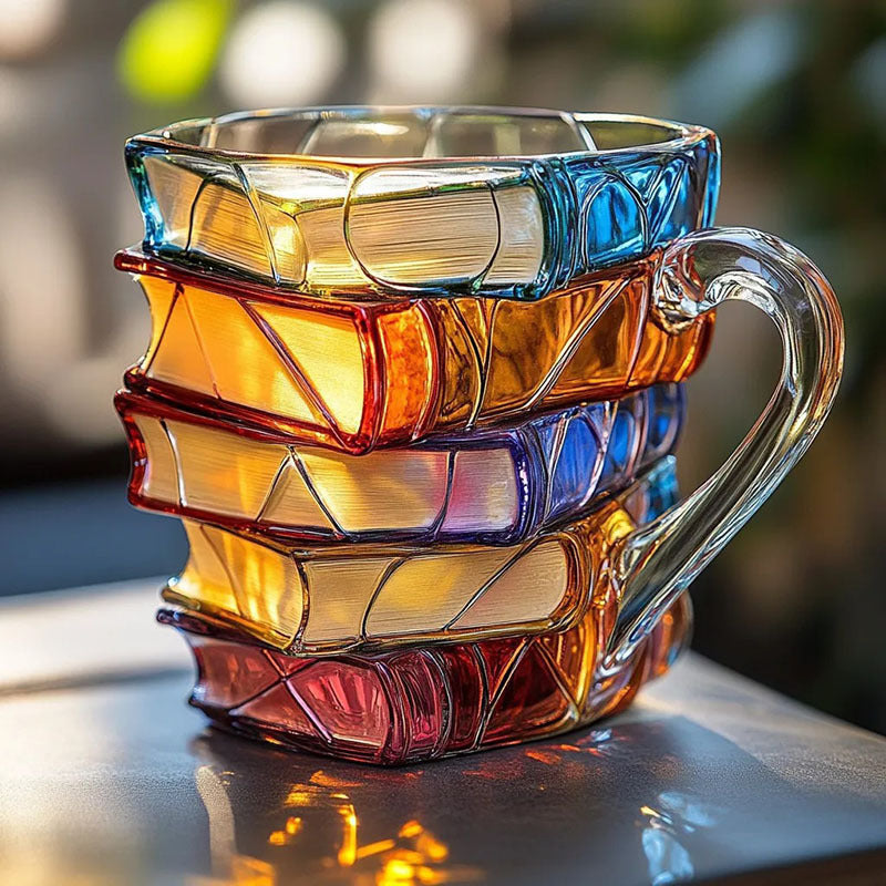 PageMug™ 3D-Buch-Kaffeetasse | Literarischer Charme für jede Kaffeepause
