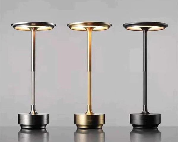 50% RABATT | LuminousLuxe - Wiederaufladbare Tischlampe