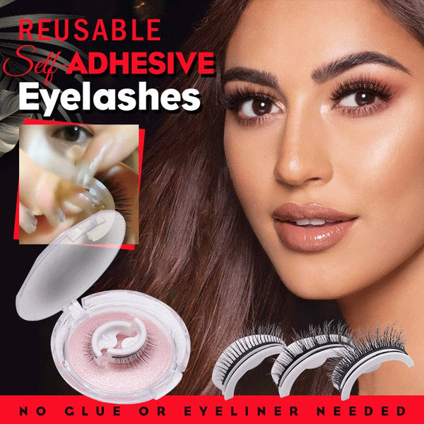 Ree™ Wiederverwendbare selbstklebende und waschbare Falsh-Wimpern