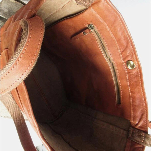 Veda™ Elegante Lederhandtasche für Frauen