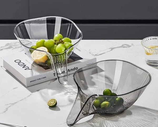 BasketPro™ | 2-in-1 Abtropfschale + Rührschüssel