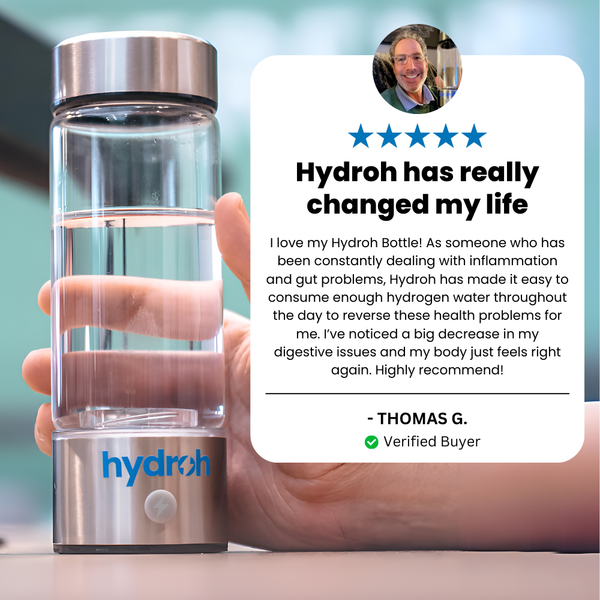 HydraVive™ Wasserstoff-Wasserflasche – Für Frischere Hydration & Mehr Wohlbefinden