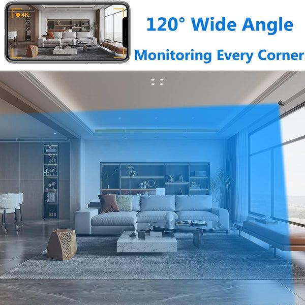 WatchGuard™ | WLAN-Innenkamera mit 1080P, Nachtsicht & Bewegungserkennung