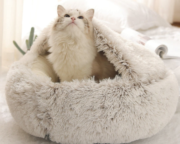 Cozycave™-Haustierbett