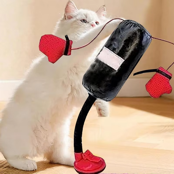 PawPunch – Das interaktive Boxsack-Spielzeug für Katzen