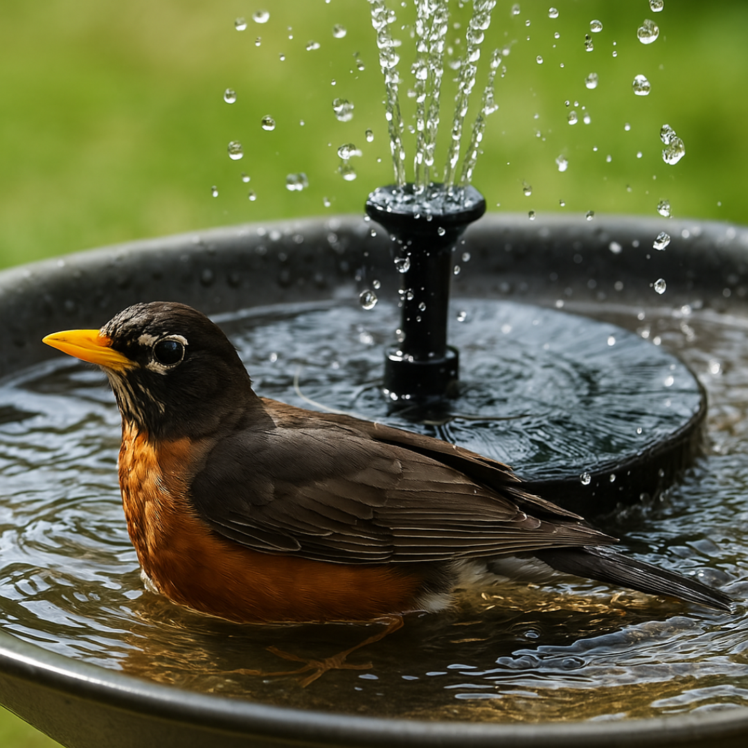 FloraFontana™ – Der Solarbrunnen für lebendige Gärten.