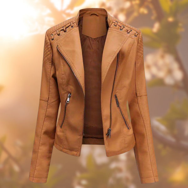 Elisa Lederjacke – Stilvoll und zeitlos!