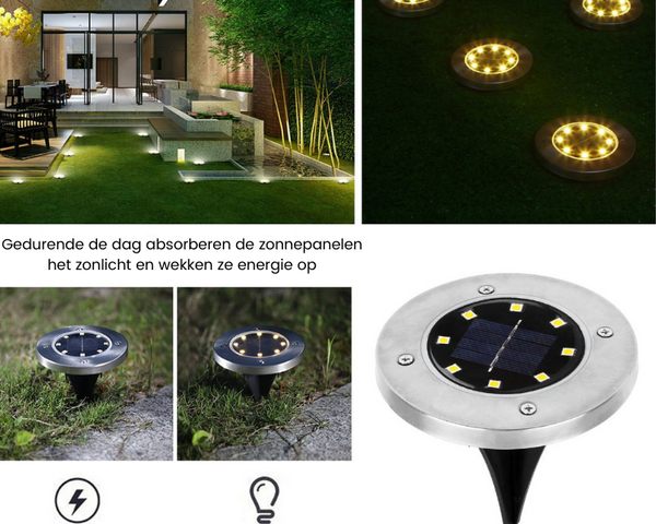 1+1 GRATIS | GroundLumina - Wasserdichte LED-Untergrundlampen für den Außenbereich [Letzter Tag Rabatt]