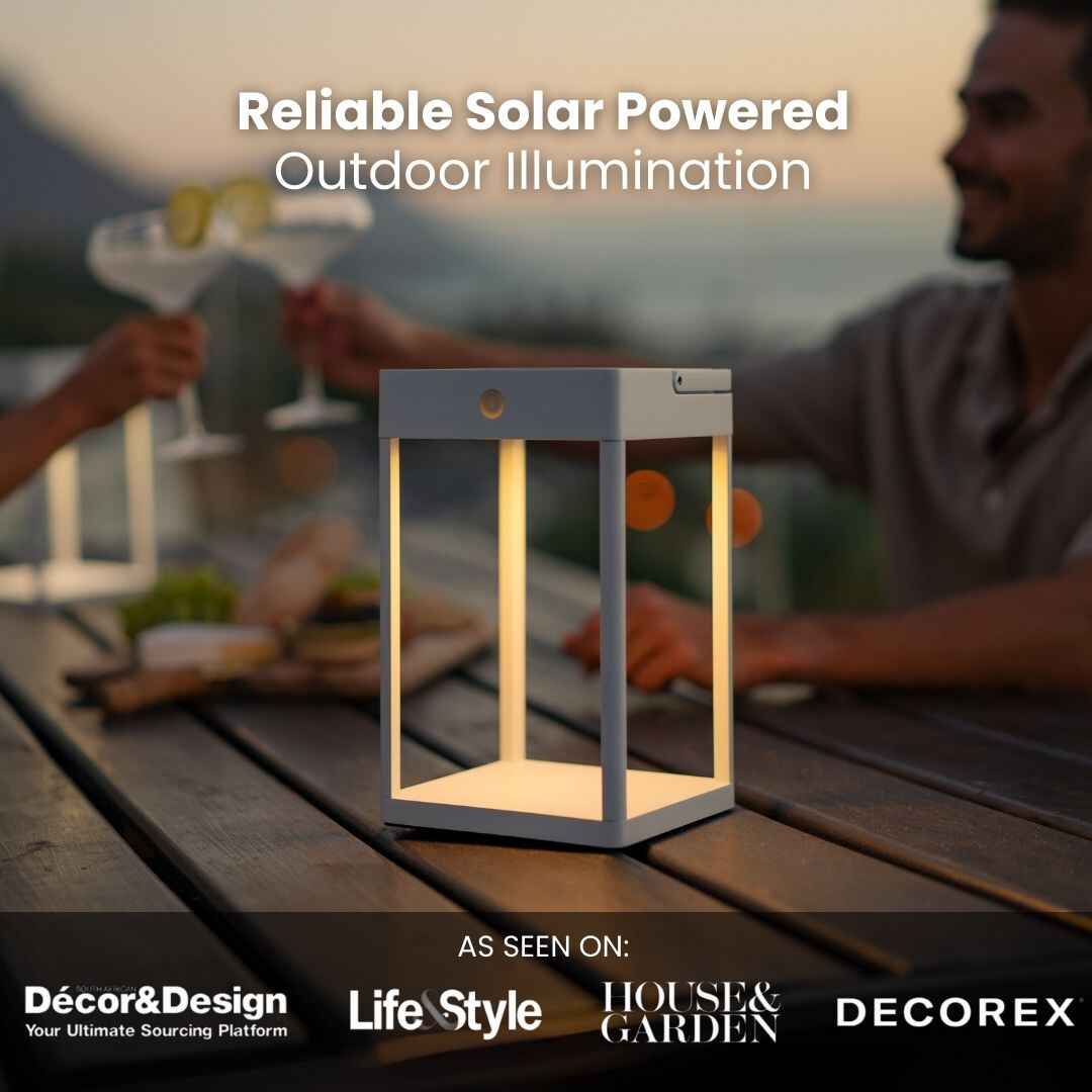 Solaraire™ Luxus-Solarleuchte | Elegantes Licht für draußen