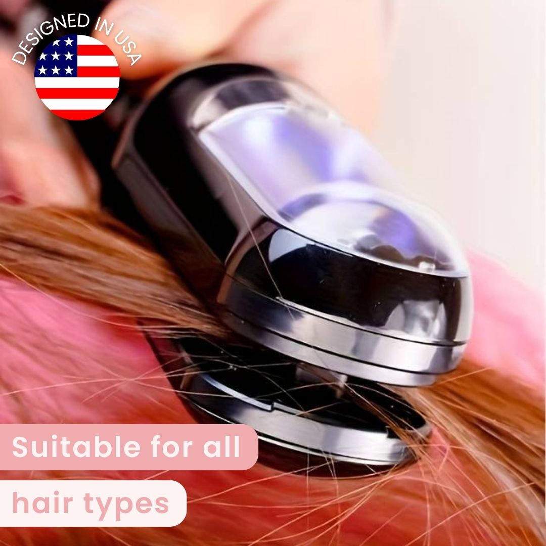 TrimVella™ Spliss-Trimmer – Spliss entfernen ohne Längenverlust für glatteres & gesünderes Haar