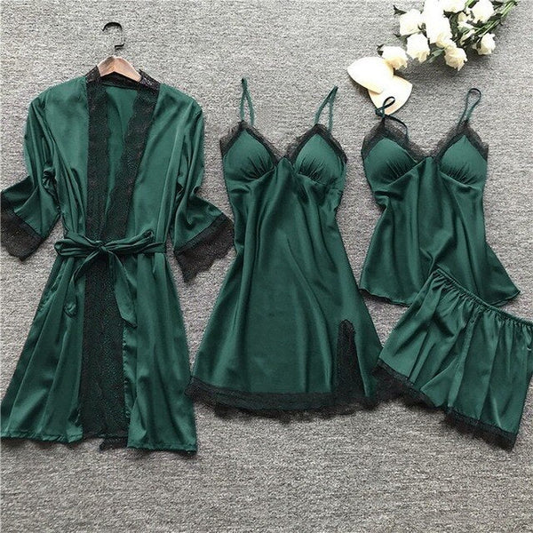 KateLuxe™ Premium-Pyjama-Set – Für traumhafte Nächte in luxuriösem Komfort