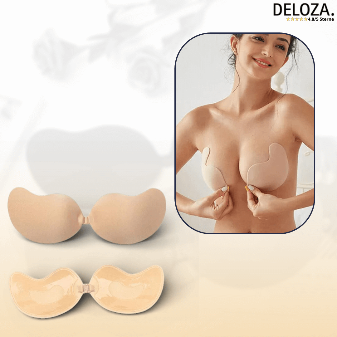 1+1 GRATIS | Liftique™ Selbstklebender Push-Up BH Trägerlos - Unsichtbar Rückenfrei