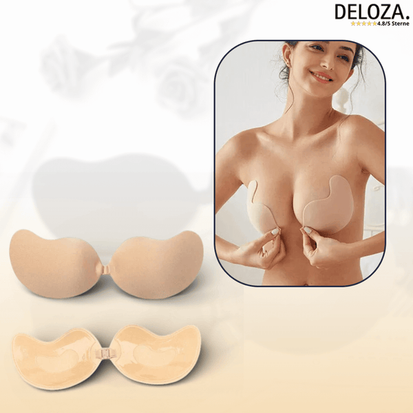 1+1 GRATIS | Liftique™ Selbstklebender Push-Up BH Trägerlos - Unsichtbar Rückenfrei