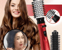 LockenUndStil™ 3-in-1-Ratschen-Hairstyler-Bürste