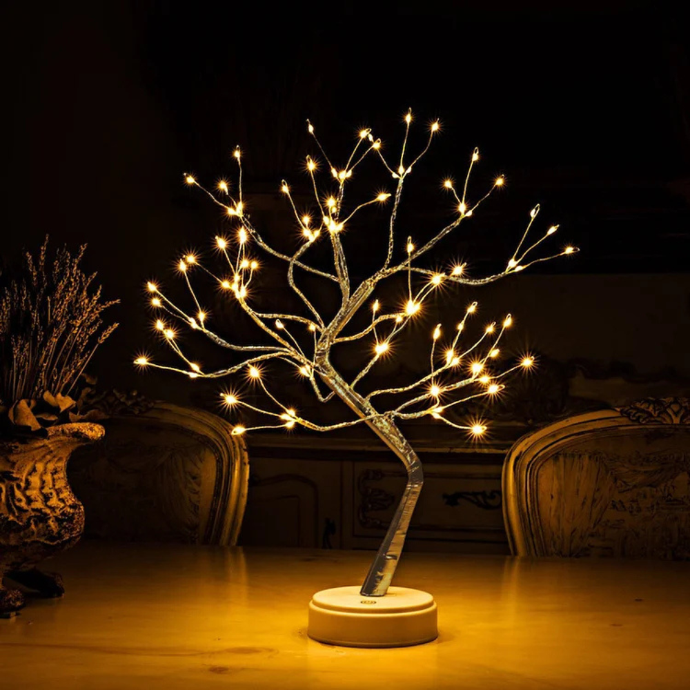 GlowBranch™ | Warmweißer LED-Lichterbaum – Gemütliche Atmosphäre & Stilvolle Wohndeko